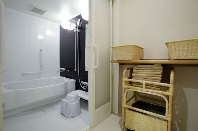 やわらぎ斎場厚別西バスルーム札幌市厚別区葬儀葬式法要画像イメージ
