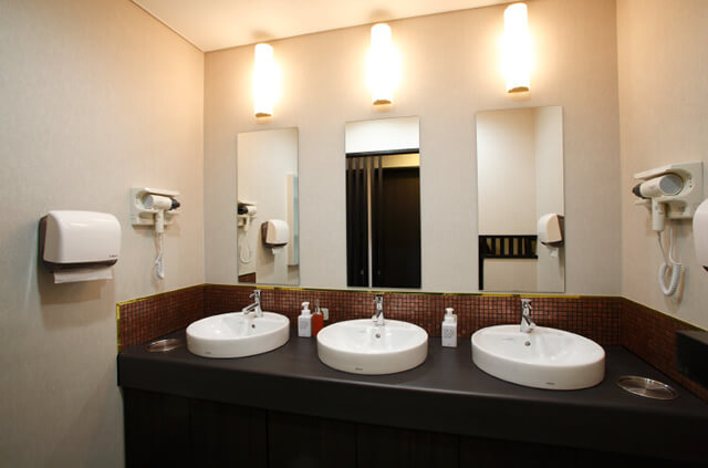 やわらぎ伏見別邸洗面室札幌中央区葬儀葬式法要画像イメージ
