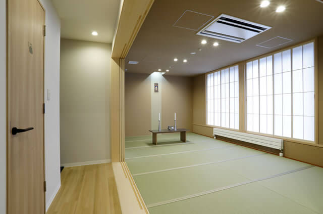 やわらぎ斎場稲穂安置室札幌市手稲区葬儀葬式法要画像イメージ