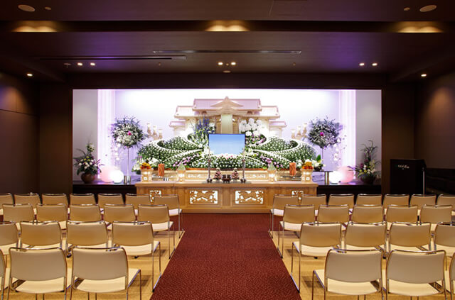 やわらぎ斎場石狩2階式場石狩花川南葬儀葬式法要画像イメージ
