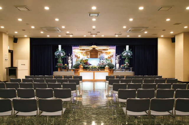 やわらぎ斎場清田2
									階式場札幌市清田区葬儀葬式法要画像イメージ