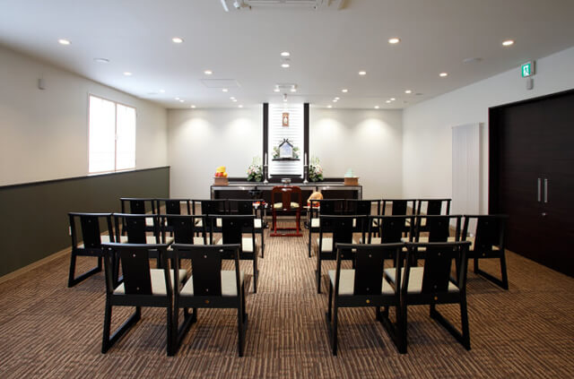 やわらぎ斎場清田別館式場（20名様対応）札幌市清田区葬儀葬式法要画像イメージ

