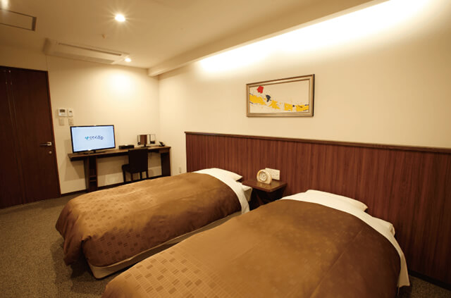 やわらぎ斎場永山親族控室（ベッドルーム）旭川永山葬儀葬式法要画像イメージ
