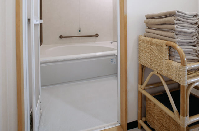 やわらぎ斎場名寄バスルーム名寄徳田葬儀葬式法要画像イメージ
