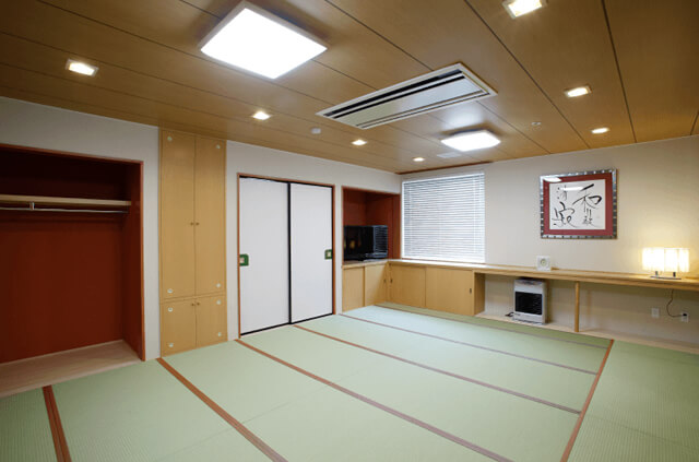 やわらぎ斎場名寄【別館】親族控室（和室）名寄徳田葬儀葬式法要画像イメージ
