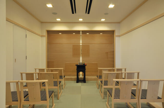 やわらぎ新川別邸湯灌室札幌北区葬儀葬式法要画像イメージ