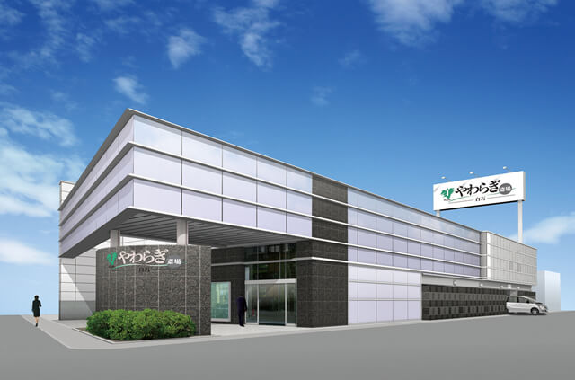 やわらぎ斎場白石外観札幌市白石区葬儀葬式法要画像イメージ
