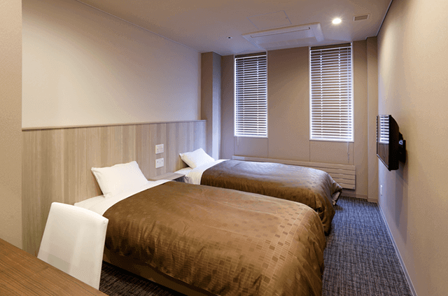 やわらぎ斎場屯田親族控室（ベッドルーム）札幌北区屯田葬儀葬式法要画像イメージ

