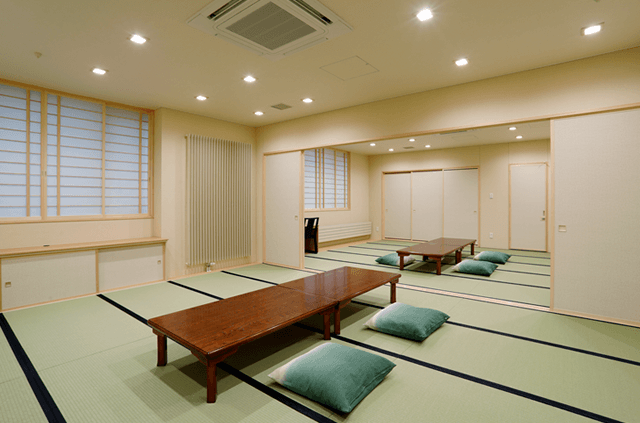 やわらぎ斎場屯田親族控室（和室）札幌北区屯田葬儀葬式法要画像イメージ

