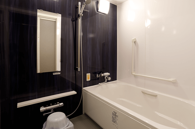 やわらぎ斎場屯田親族控室（バスルーム）札幌北区屯田葬儀葬式法要画像イメージ

