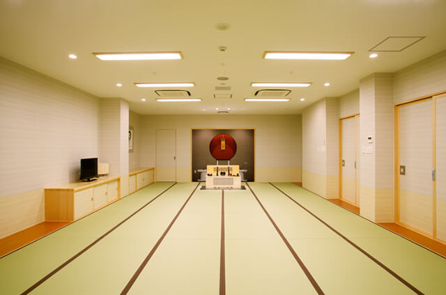やわらぎ斎場東光親族控室（和室）旭川東光葬儀葬式法要画像イメージ
